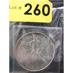 1987 US 1 Oz. Walking Liberty .999 Silver Coin