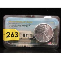 1992 US 1 Oz. Walking Liberty .999 Silver Coin