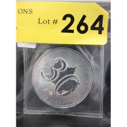 1 Ounce 2018 Canada .9999 Silver Coin