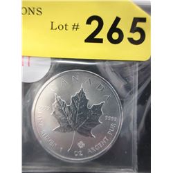 1 Oz. Canada Maple Leaf .9999 Silver Coin