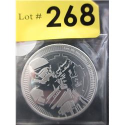 1 Oz. Niue Storm Trooper .999 Silver Coin