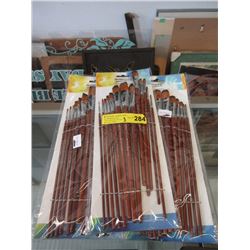 3 New 13 Piece Artist Brush Sets