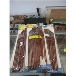 3 New 13 Piece Artist Brush Sets