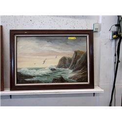 S. Deider Rickson 1965 Oil Painting