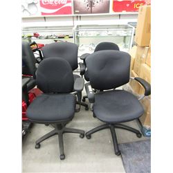 4 Adjustable Office Chairs