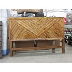 New Solid Wood King Size Headboard