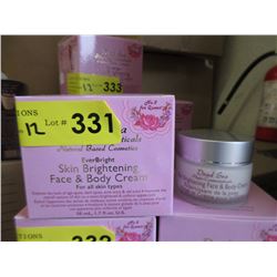 12 Jars of Dead Sea Skin Brightening Cream