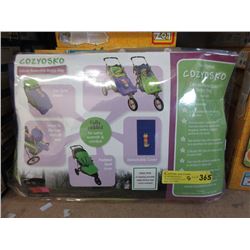 5 Assorted New Reversible Baby Buggy Bags