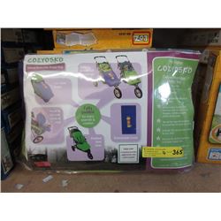 5 Assorted New Reversible Baby Buggy Bags