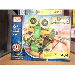 9 New Loz Motorized Dinosaur Building Toys