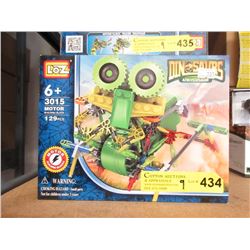 9 New Loz Motorized Dinosaur Building Toys