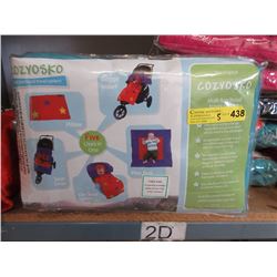 5 Assorted New Cozyosko Baby Buggy Blankets