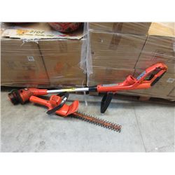 Electric Weed Eater & Hedge Trimmer