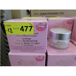 12 Jars of Dead Sea Skin Brightening Cream