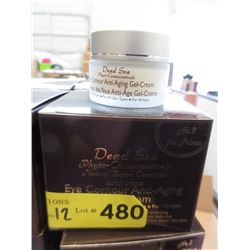 12 Jars of Dead Sea Eye Contour Cream