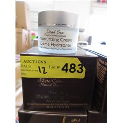12 Jars of Dead Sea Moisturizing Cream