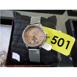 Unique Copper Dial 1960's Bulova Wrist Watch