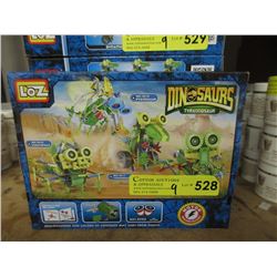9 New Loz Motorized Dinosaur Building Toys