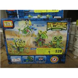 9 New Loz Motorized Dinosaur Building Toys