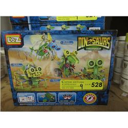 9 New Loz Motorized Dinosaur Building Toys