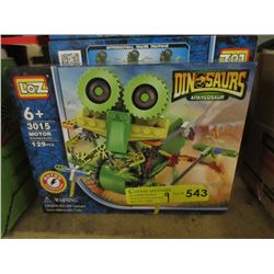 9 New Loz Motorized Dinosaur Building Toys