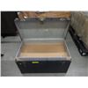 Image 1 : Vintage Metal Clad Shipping Trunk