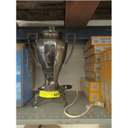 Vintage Silver Plated Electric Samovar
