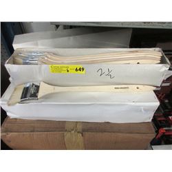 6 Dozen New Long Handled 2-1/2" Angle Brushes