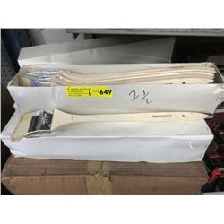 6 Dozen New Long Handled 2-1/2" Angle Brushes