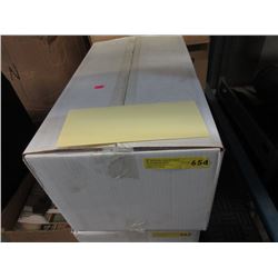Master Case of 2500 Yellow #10 Envelopes