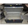 Image 1 : Vintage Metal Clad Storage Trunk
