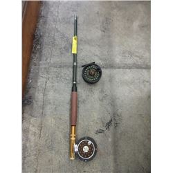 Vintage Fishing Rod with Intrepid & Silstar Reels
