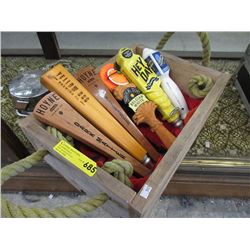 6 Assorted Beer Pulls