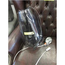 New Glass Pendant Light with Large Shade