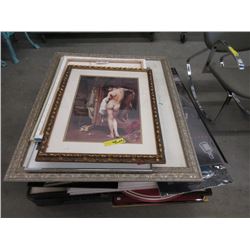 Skid of Assorted Framed Artwork