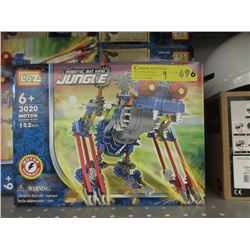 9 New Loz Motorized Dinosaur Building Toys