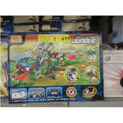 9 New Loz Motorized Dinosaur Building Toys