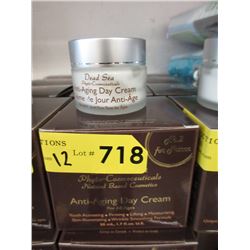 12 Jars of Dead Sea Anti-Aging Day Cream
