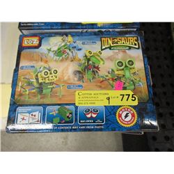 9 New Loz Motorized Dinosaur Building Toys