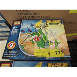 9 New Loz Motorized Dinosaur Building Toys