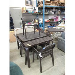 New Nardi Palma Patio Table with 6 Chairs