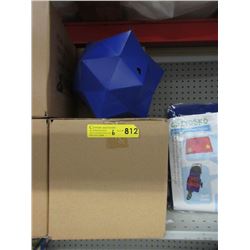 6 New 11" Metal Geometric Wall Decorations