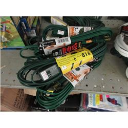 6 New 4.5 Meter Extension Cords