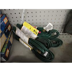 6 New 4.5 Meter Extension Cords