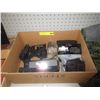 Box of  Sights & Other Tactical Gear