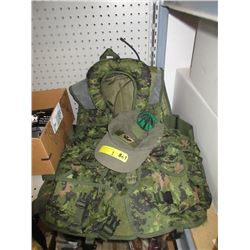 Tactical Camo Vest & Cap