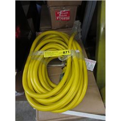 New 50 Foot Heavy Duty Multi Outlet Extension Cord