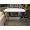 Image 1 : New White Lacquered Viva Bar Height Table