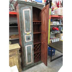 New French Farmhouse Style Bar Cabinet