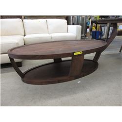 New Oval Daffy Wood Coffee Table